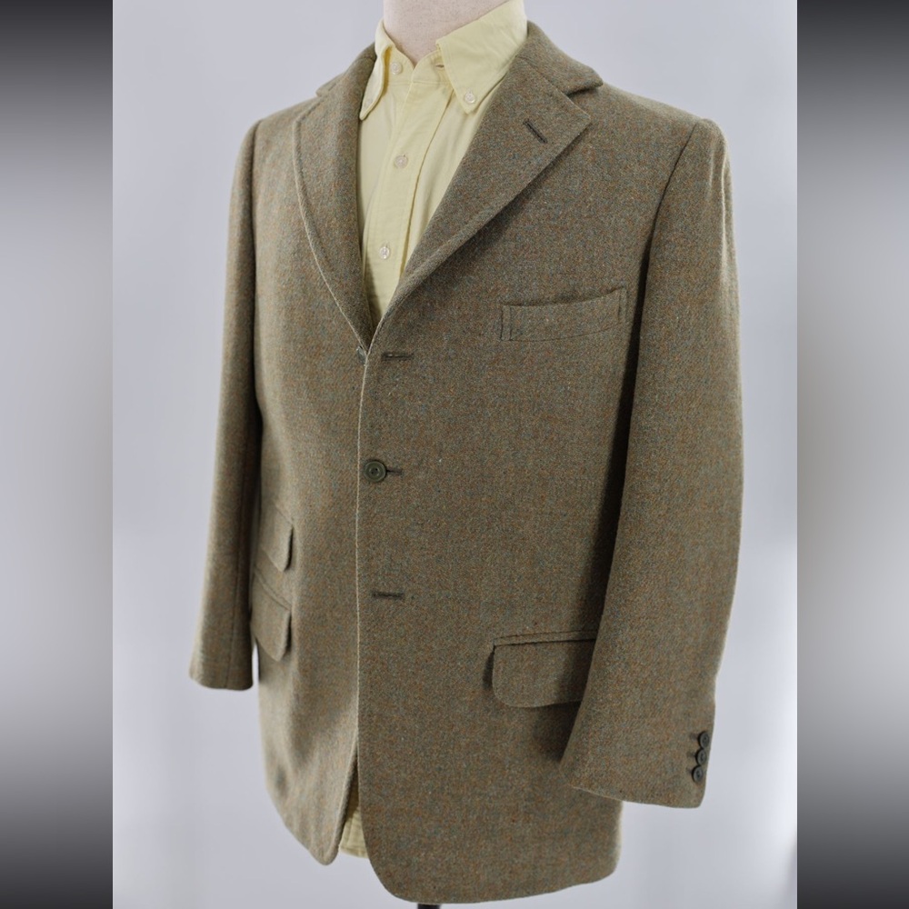Henry Poole & Co. Bespoke Tweed Sport Coat – 1992 – Savile Row Heritage - 40R